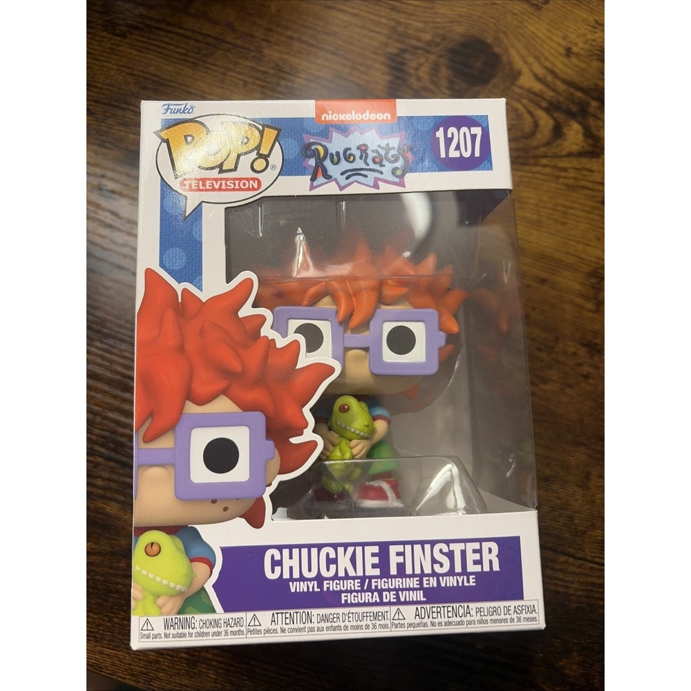 Funko Pop Television 90's Nickelodeon Rugrats Chuckie Finster w/ Reptar #1207